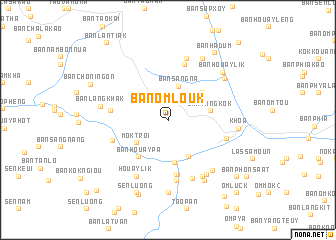 map of Ban Omlouk
