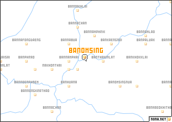 map of Ban Om Sing