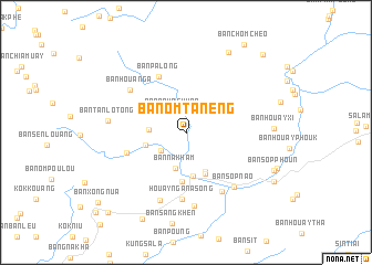 map of Ban Ômtanéng