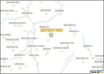 map of Ban Ômtham