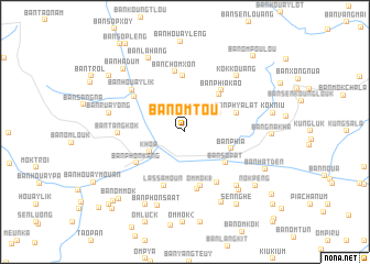 map of Ban Ômtou