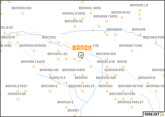 map of Ban Ôm