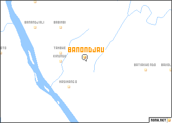 map of Banondjau