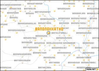 map of Ban O-Nok Katho