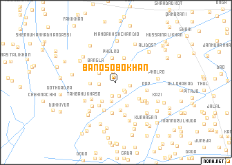 map of Bano Sobo Khān