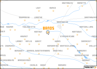 map of Banos