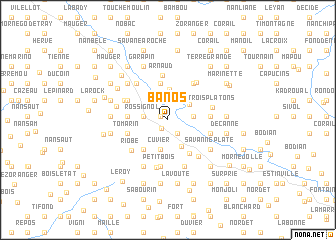 map of Banos