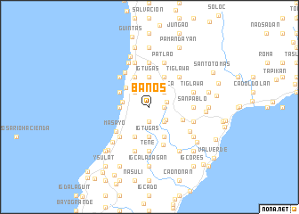 map of Banos