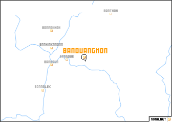 map of Ban Ouang Mon