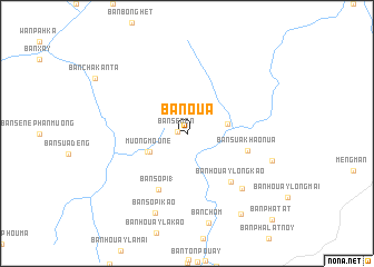 map of Ban Oua