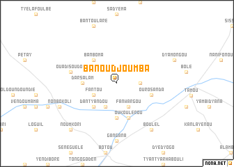 map of Banou Djoumba