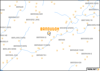 map of Ban Oudôm