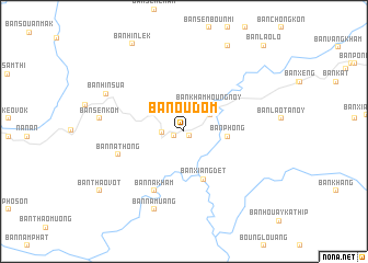 map of Ban Oudôm