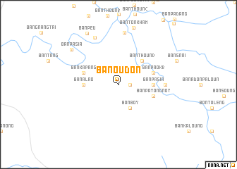 map of Ban Oudon