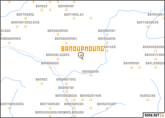 map of Ban Oupmoung