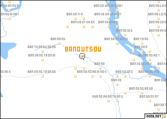 map of Ban Outsou