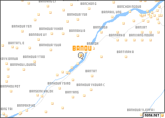 map of Ban Ou