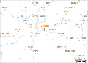 map of Banou
