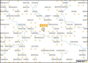 map of Bản Ở