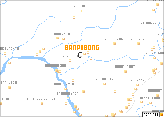 map of Ban Pabóng