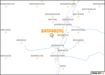 map of Ban Pa Bong