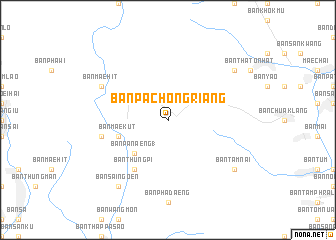 map of Ban Pa Chong Riang