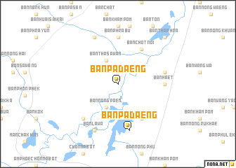 map of Ban Pa Daeng