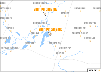 map of Ban Pa Daeng