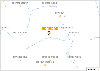 map of Ban Pa Da