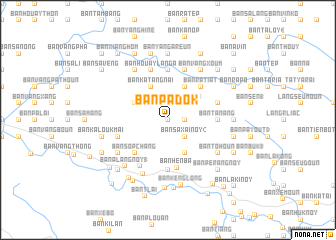 map of Ban Padok
