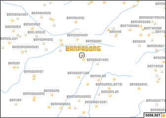 map of Ban Padông