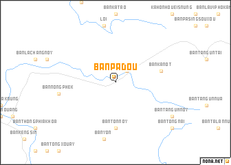 map of Ban Padou