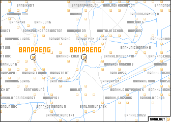 map of Ban Paeng