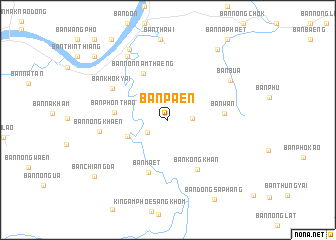 map of Ban Paen