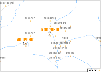 map of Ban Pa Hin