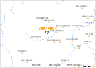 map of Ban Pahôk