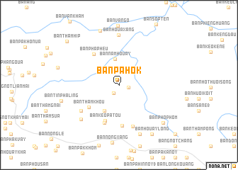 map of Ban Pahôk