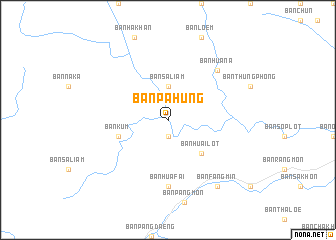 map of Ban Pa Hung