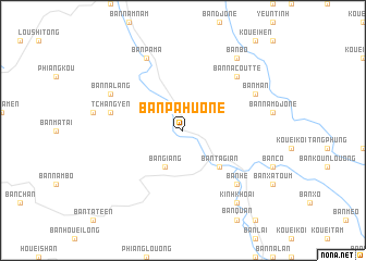 map of Bản Pa Huone