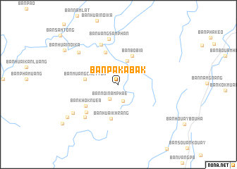 map of Ban Pa Kabak