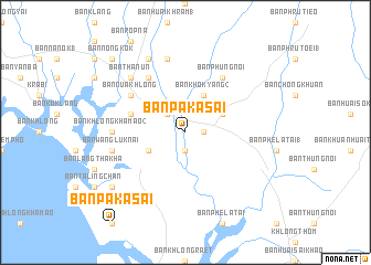 map of Ban Pakasai