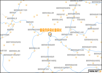 map of Ban Pakbak