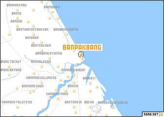 map of Ban Pak Bang