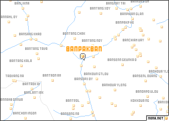 map of Ban Pakban