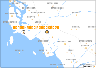 map of Ban Pak Bara
