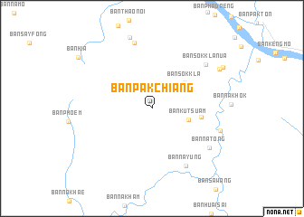 map of Ban Pak Chiang