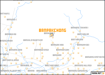 map of Ban Pak Chong