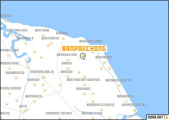 map of Ban Pak Chong