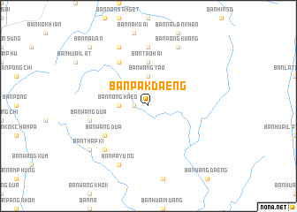 map of Ban Pak Daeng