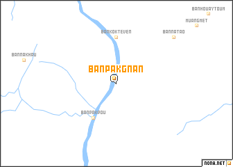 map of Ban Pakgnan